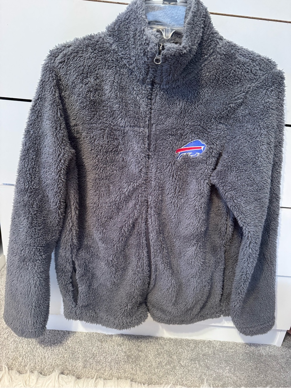 Buffalo bills fleece zip up